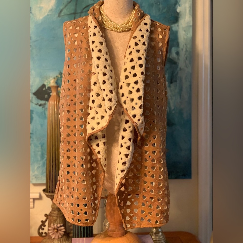 Multiples Cut Out Vest - image 2